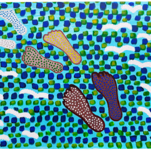 FOOTSTEPS IN THE SEA