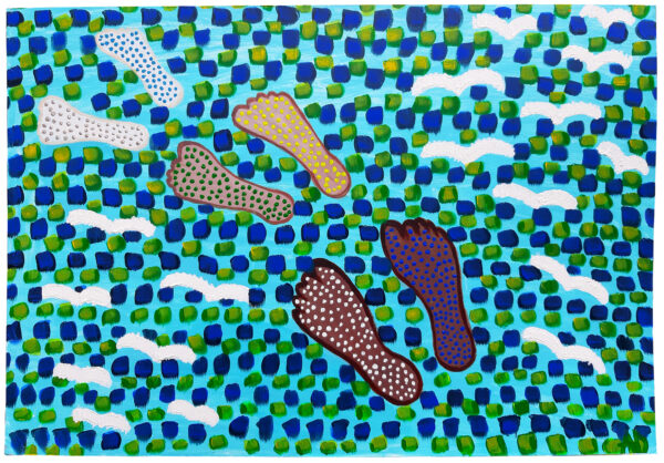 FOOTSTEPS IN THE SEA