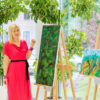 GREEN FOREST - Oil on Canvas Painting - Image 3