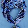 Eyes - Anda Abstract Large Silk Scarf - Image 3