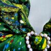 May - Anda Abstract Large Silk Scarf - Image 2