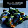 Anda Abstract Silk Hair Scrunchie "Taste Of Life"