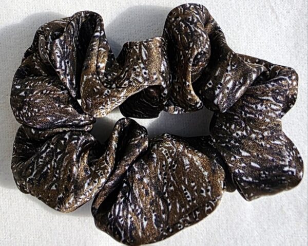 Flow - Silk Hair Scrunchie Small 3.5cm - Image 2