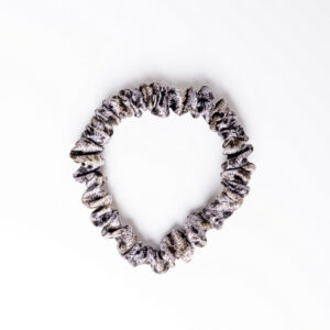 Anda Abstract Silk Hair Scrunchie - "Summer Morning" Micro