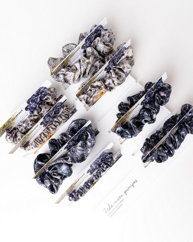 Rose Bay - Silk Hair Scrunchie Micro 1 cm - Image 4