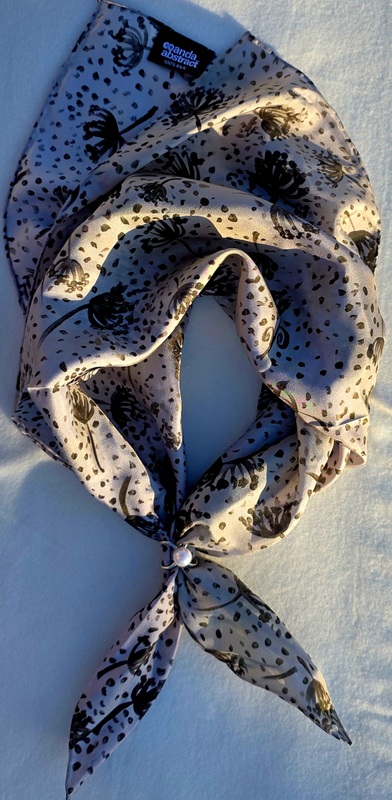 Summer Morning – Silk Scarf 70x70 cm - Image 2